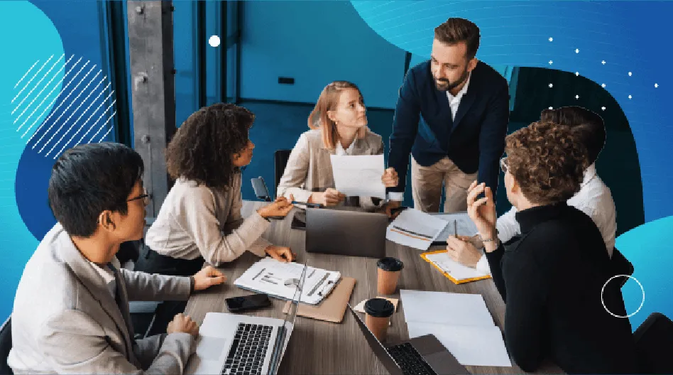Professional sales coaching session